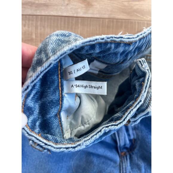 Abrand Jeans A 94 High Straight Size 30 - Picture 2 of 5